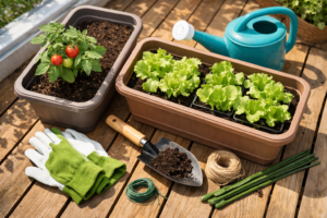 家庭菜園に必要なものは何？初心者でも100均で揃う道具と準備リスト